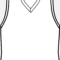 White V Neck Shirt Sketch, Sleeve Basketball Uniform Jersey Within Blank Basketball Uniform Template