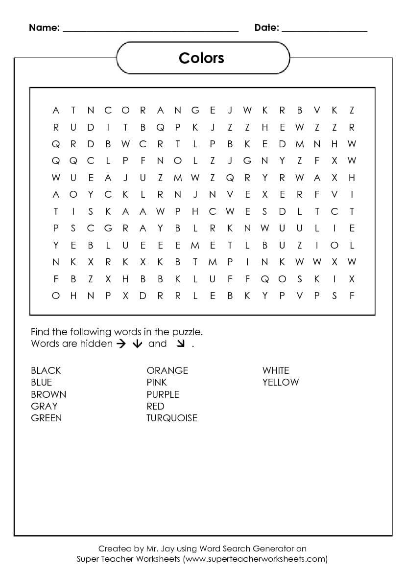 Word Search Puzzle Generator Regarding Word Sleuth Template