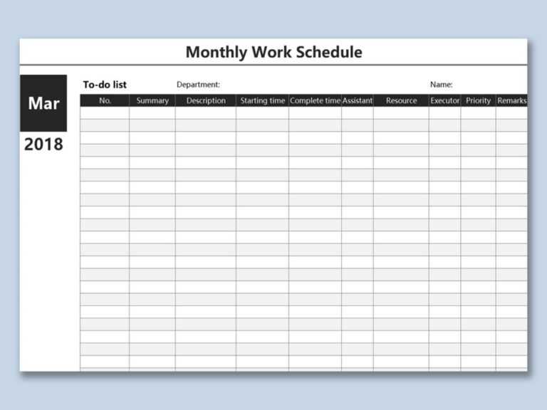 Blank Scheme Of Work Template