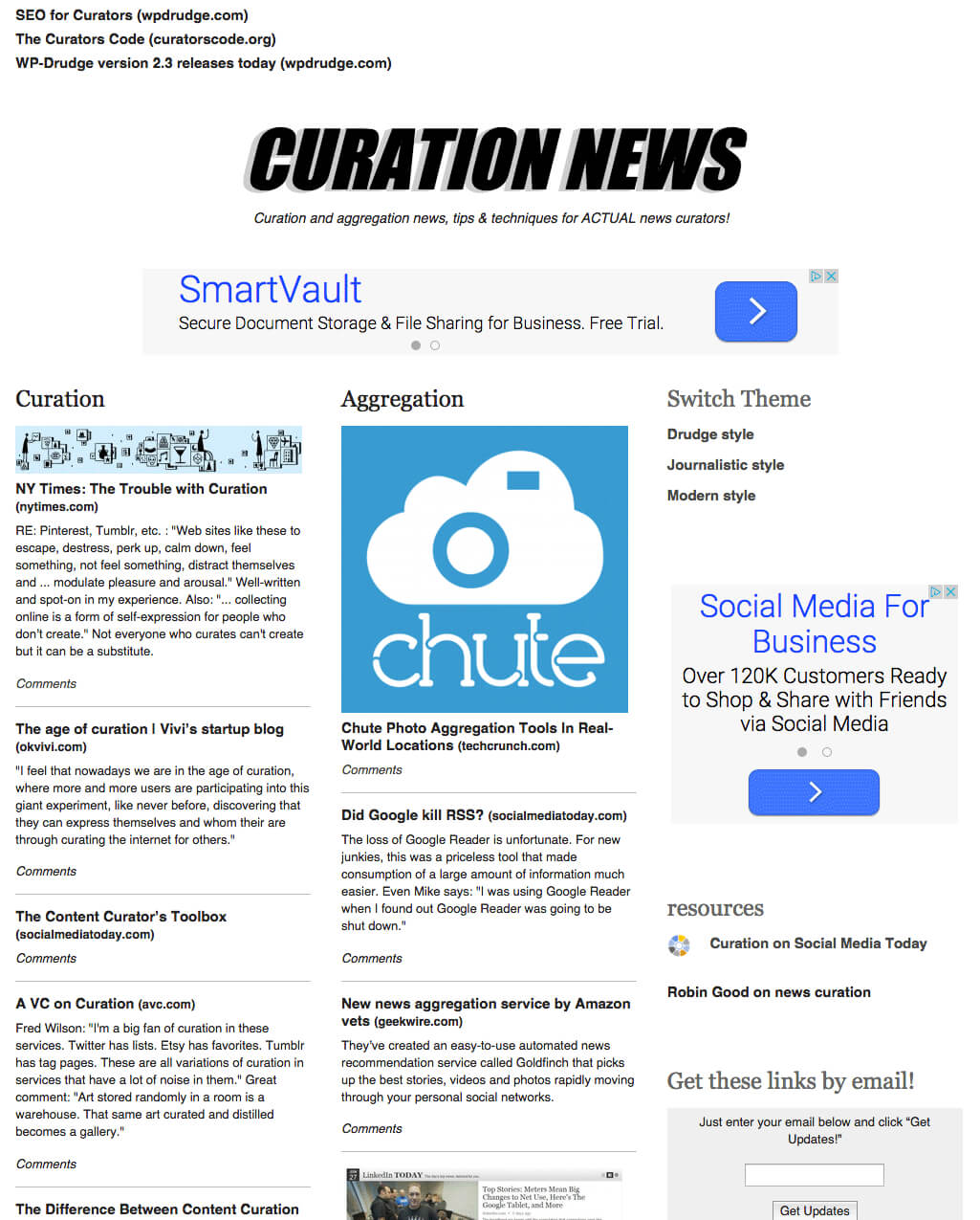 Wp Drudge Curation And Aggregation Theme In Drudge Report Template