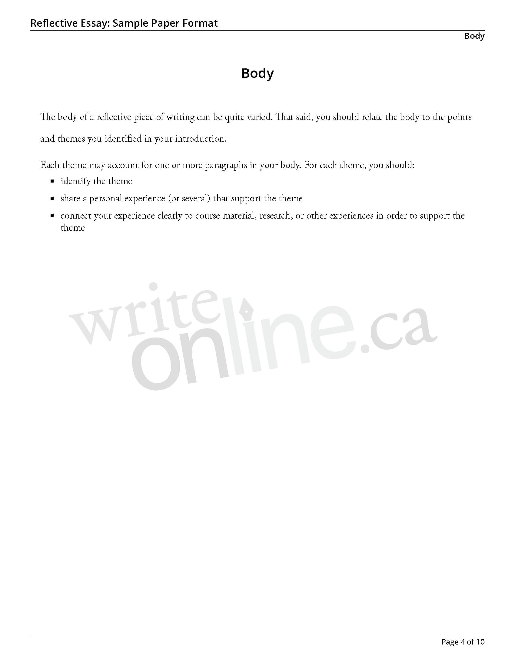 Write Online: Reflective Writing Writing Guide – Resources With Regard To Report Writing Template Ks1