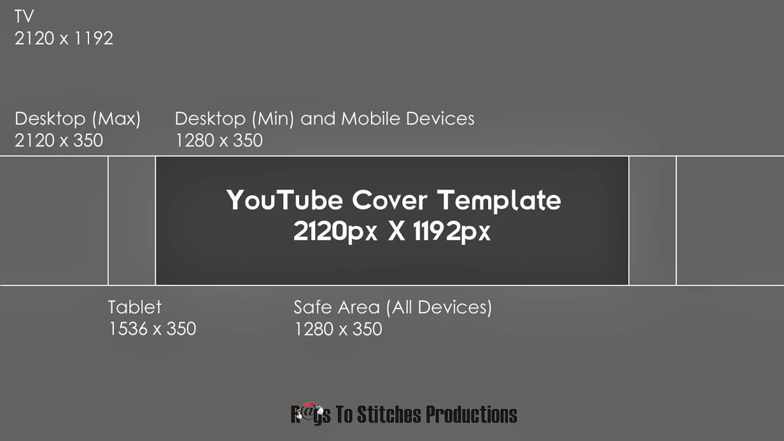 Youtube Banner Template Size Pertaining To Gimp Youtube Banner Template
